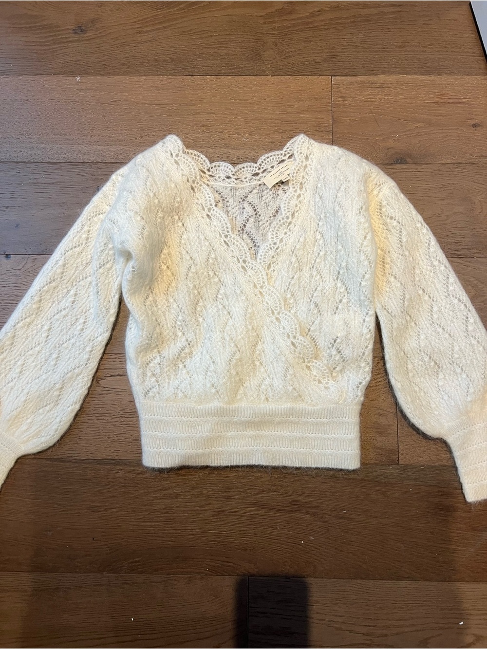 Sezane Nathalia Jumper in Ecru - Picture 2 of 7